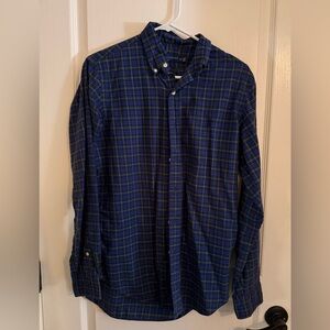 Vintage Polo by Ralph Lauren Green and Blue plaid checkered shirt